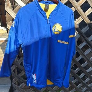 Golden State Warriors Blue Adidas Jacket